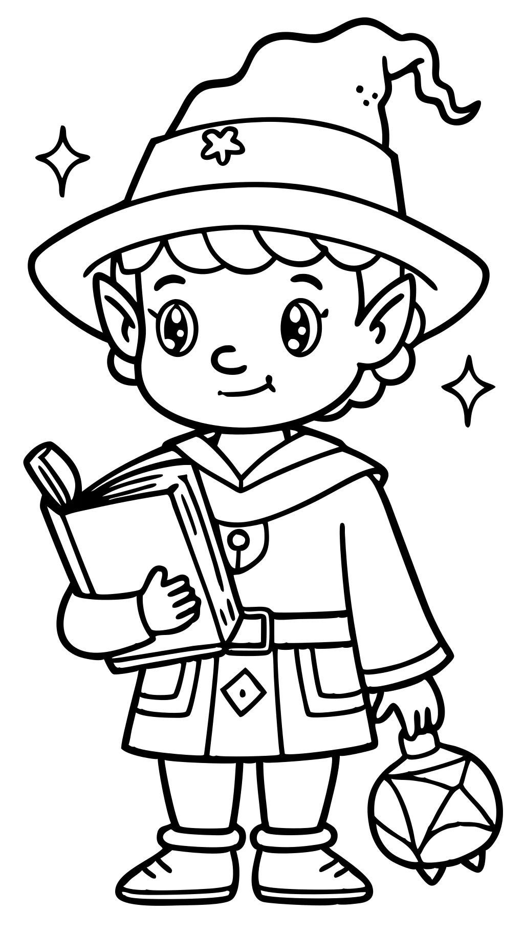 book character coloring pages